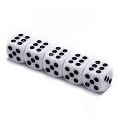 5pcs Round Corner Dice For Board Game Funny Dice Game