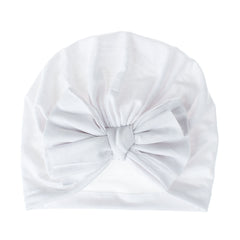 Newborn Infant Bow Head Wrap Beanie Hat Turban Photography Prop Cap