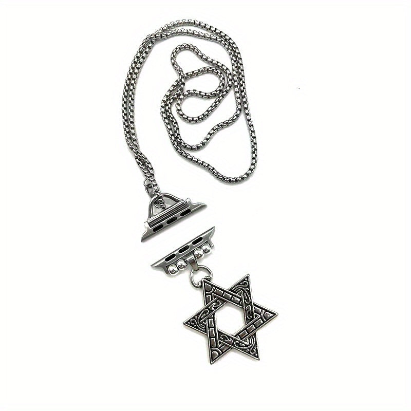 Metal Necklace Pendant For Smart Watch Anti lost Chain
