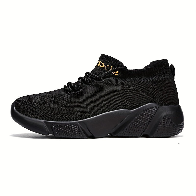 Men's Lace-Up Running Shoes Lightweight Breathable Sneakers