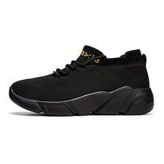 Men's Lace-Up Running Shoes Lightweight Breathable Sneakers