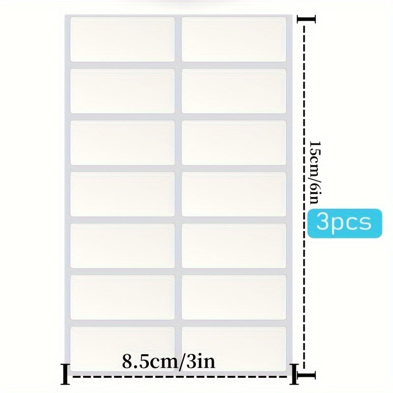 3pcs Bottle Marking Stickers