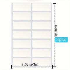 3pcs Bottle Marking Stickers