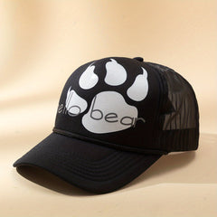 Men's Hollow Bear Claw Sponge Baseball Cap