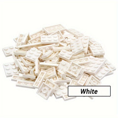 100pcs Low Wall Bricks Set Classic Building Blocks