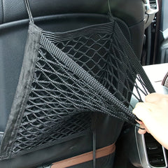 Car Seat Storage Net Pocket Double layer Retaining Net Car Accessories