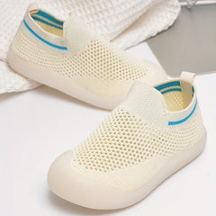 Baby Girls Casual Breathable Slip On Walking Shoes