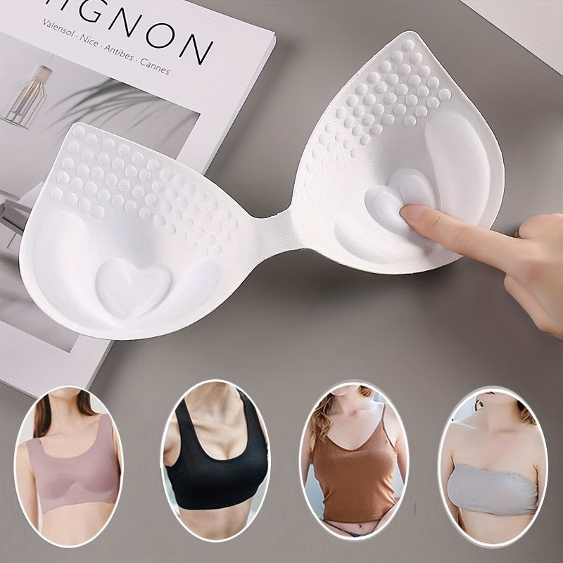 Invisible Bra Insert Pads Chest Enhancer Sponge Anti-Convex