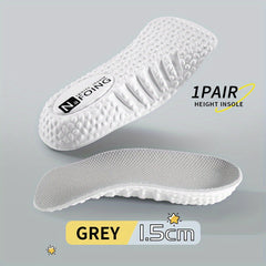 1.5in Invisible Height Increase Insoles Arch Support Breathable Insoles