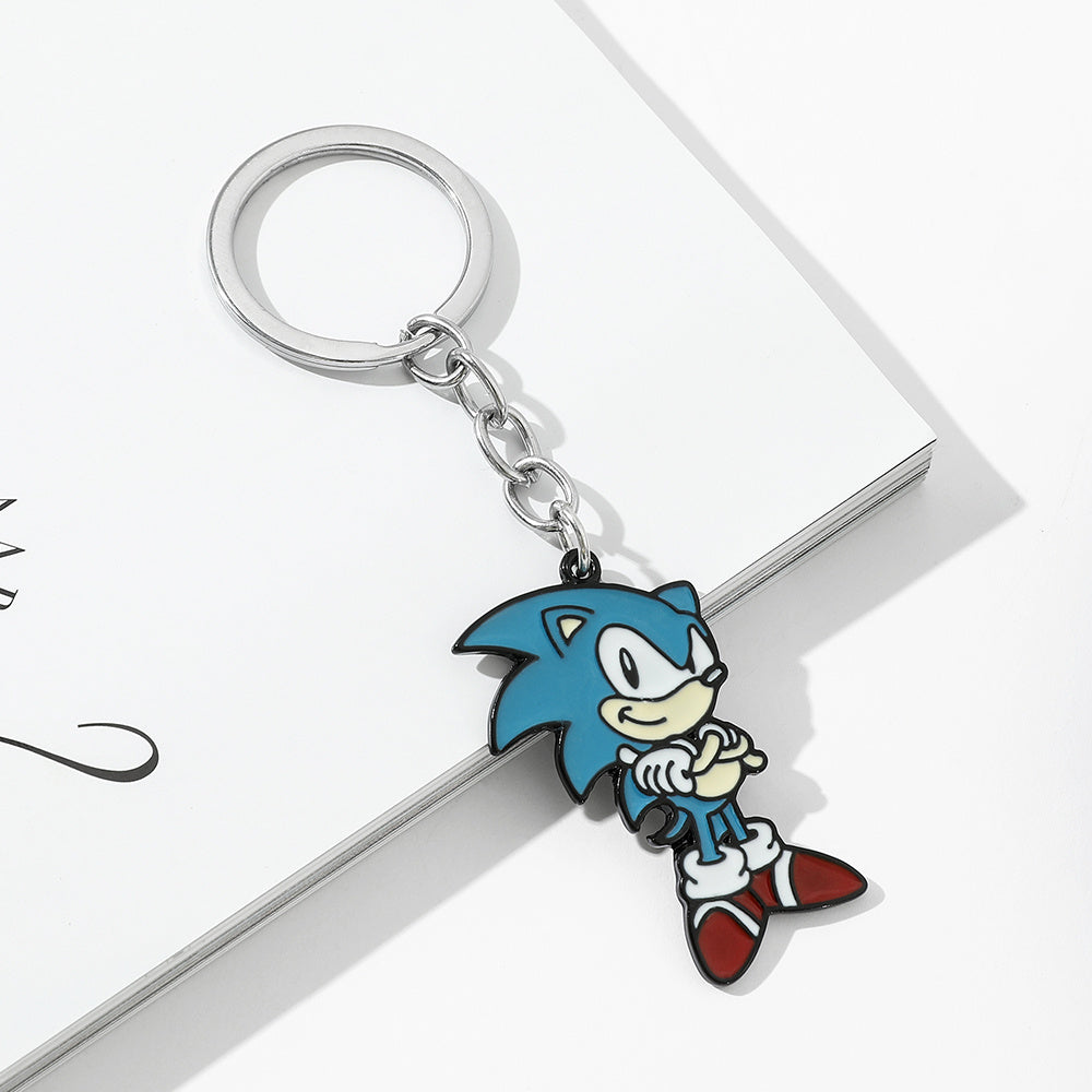 Men's Hedgehog Alloy Key Chain