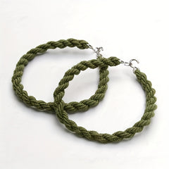 Military Boot Straps Elastic Bands with Metal Hook for Hiking & Camping