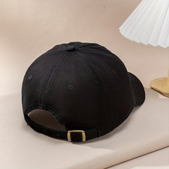 Gothic A Embroidery Baseball Cap Cotton Sun Hat