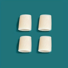 4pcs Silicone Toe Sleeves Overlapping Separator Fit Night Home Use
