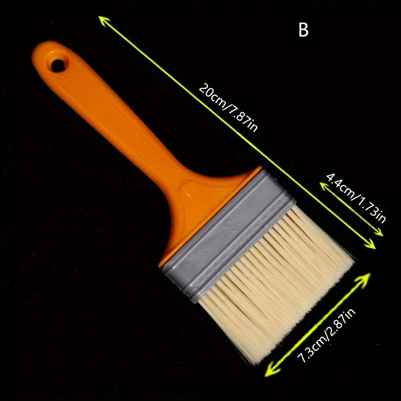 Plastic Handle Silk Brush Paint Brush Waterproof Thin Handle Dust Brush