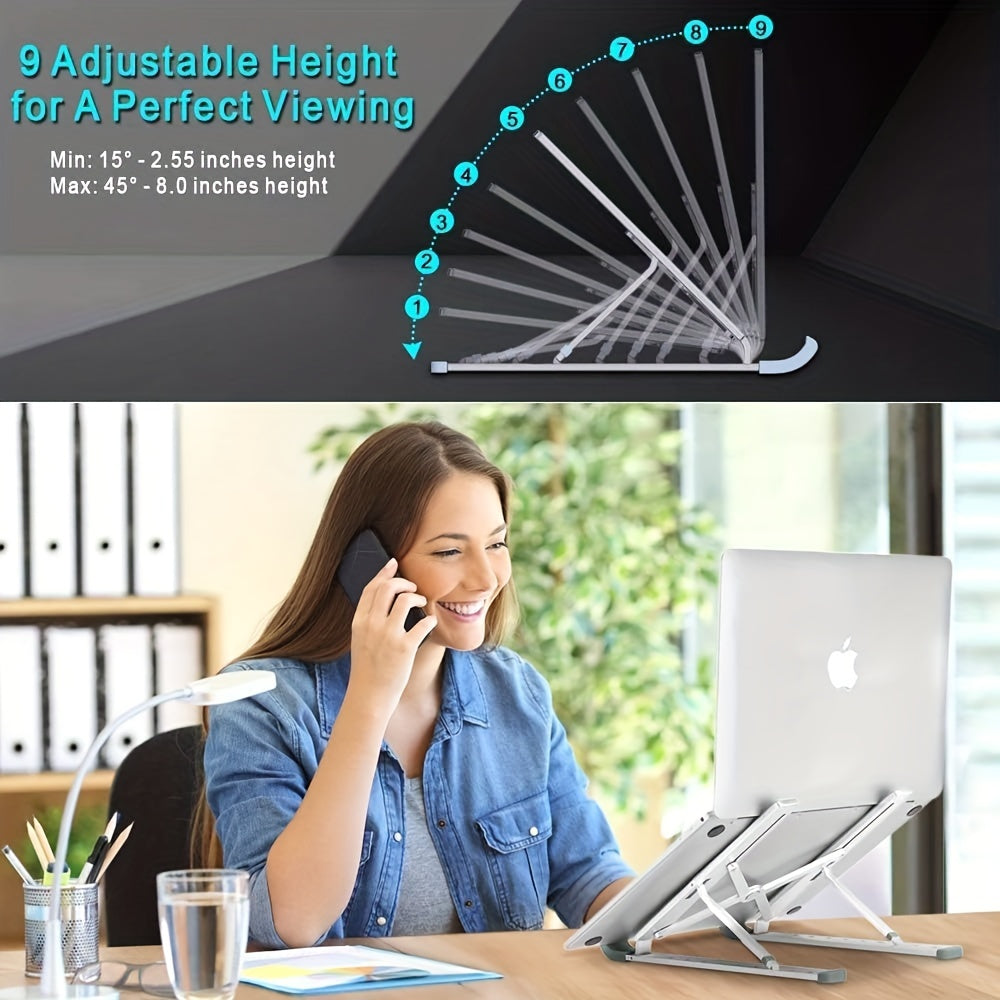 Adjustable Laptop Stand Ergonomic Computer Holder