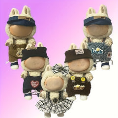 LABU Doll Clothing Set, Valentine's Gift, Exclusively Designed, 16-17cm Doll Out