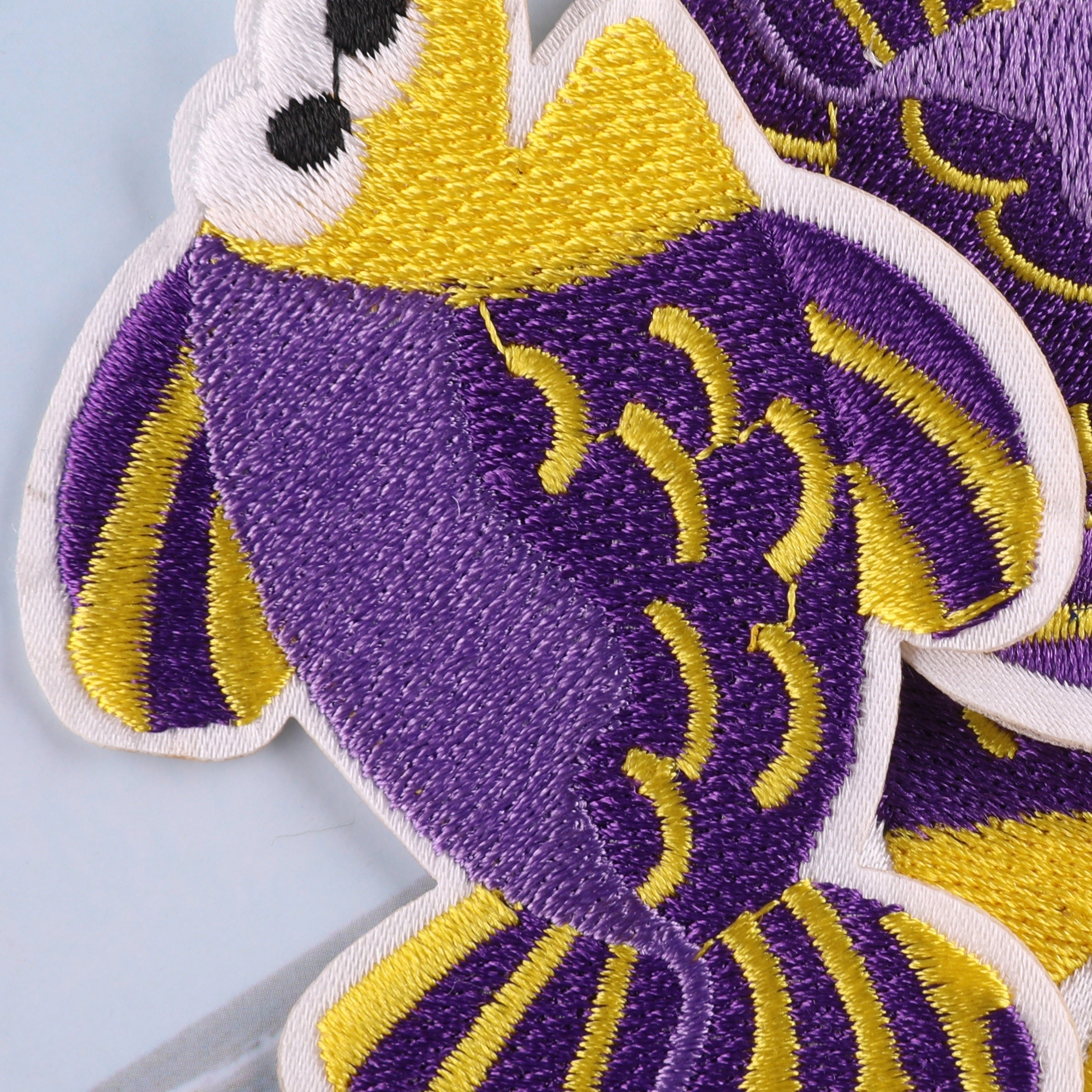 3pcs Fish Patches Iron/Sew On Embroidered Applique Repair Patch DIY Crafts