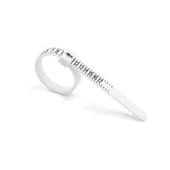 Ring Sizer Reusable Measuring Tool 1-17 Rings Size