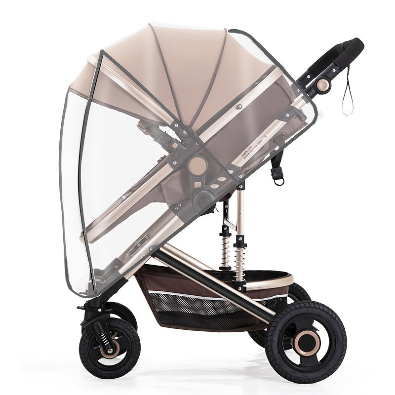 Stroller Rain Cover Universal Baby Travel Weather Shield Windproof Waterproof