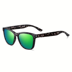 Polarized Men's Square Sunglasses UV400 Protection