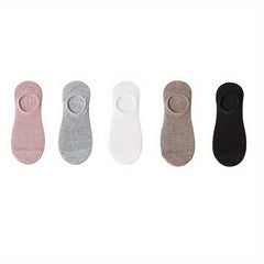 5 Pairs Mesh Low Cut Ankle Socks Breathable Lightweight Women's Stockings