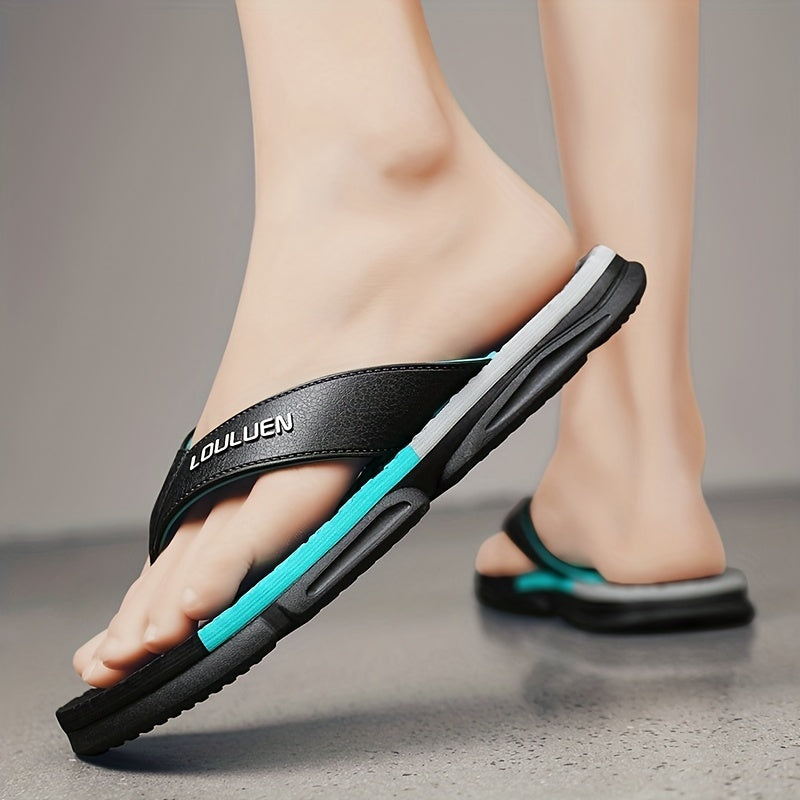 Men's Lightweight Non Slip Flip Flops Quick Drying Thong Sandals