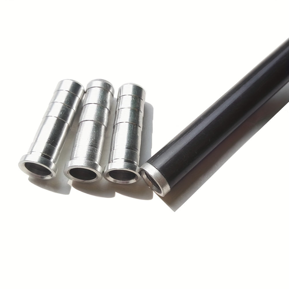10pcs Archery Arrow Aluminum Inserts For ID 6.2mm Arrows
