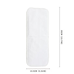 5pcs Washable Diaper Pad 3 Layers Baby Cloth Diaper Ultra Fine Absorbent