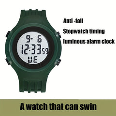 College Style Sports Watch, Waterproof, Luminous Display