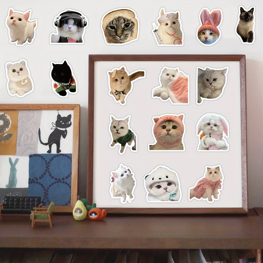60pcs Animal Stickers Vinyl Decals for Laptop Skateboard Bumper Girl
