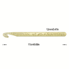Large Crochet Hooks Ergonomic Kit DIY Yarn Weave Tool