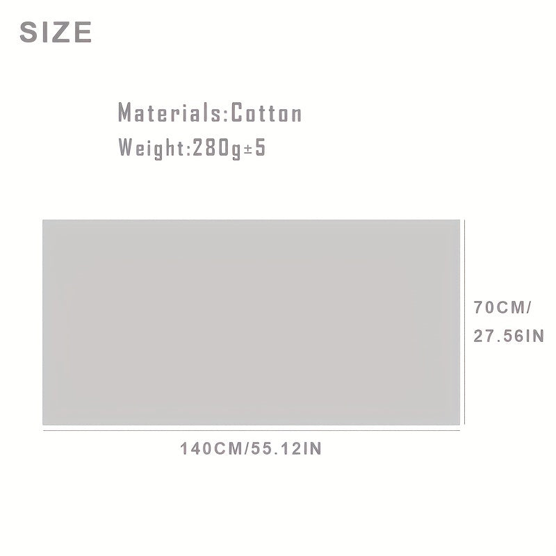 Soft Honeycomb Bath Towel 55x27in 280g
