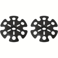 2pcs Trekking Pole Snow Basket Rubber Sand & Mud Baskets For Skiing Stick