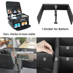 Waterproof Golf Storage Bag with Shoe Compartment - Large Capacity