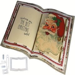 Metal Book Cutting Dies for Scrapbooking and DIY Craft