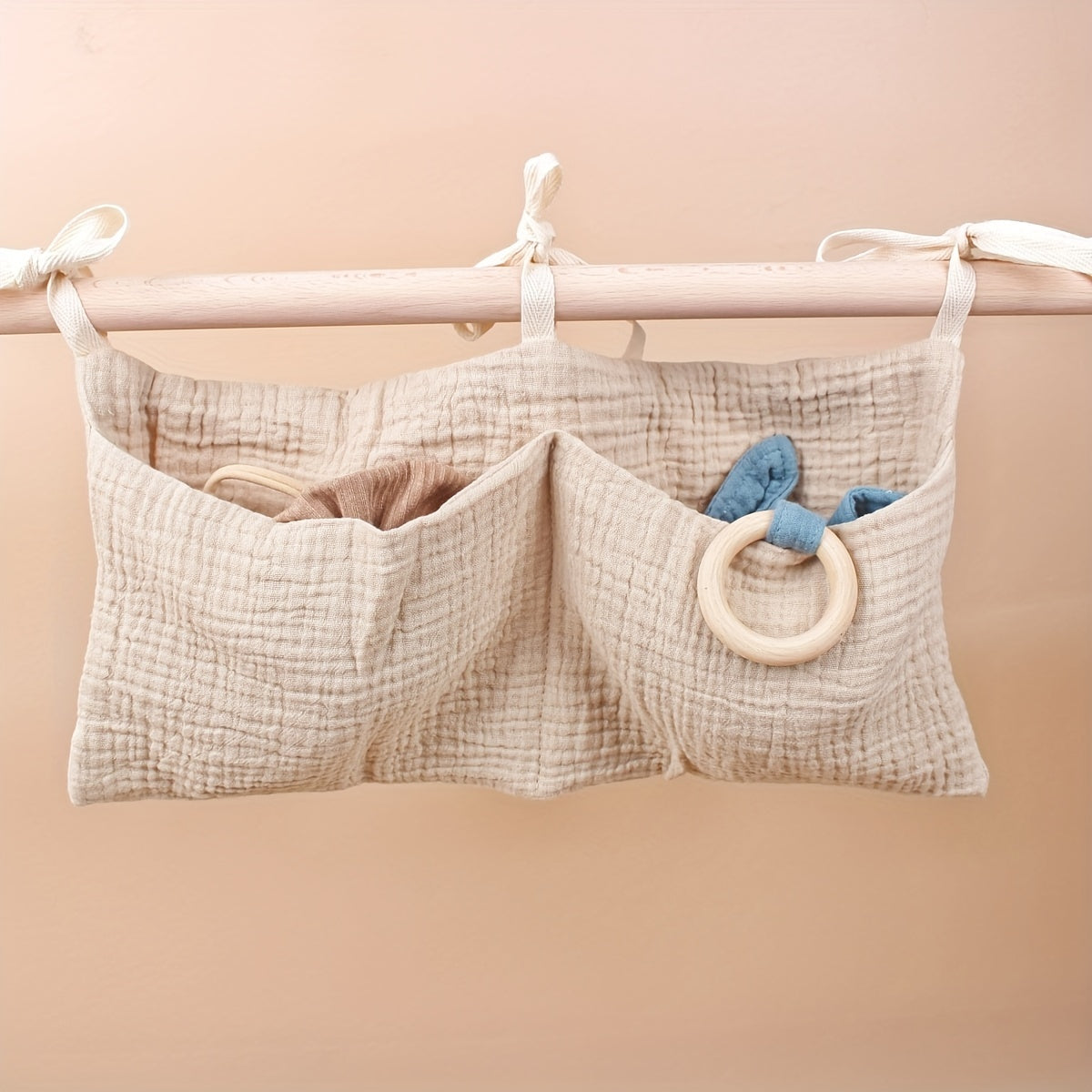 Portable Baby Crib Storage Bag Multifunctional Organizer For Kids