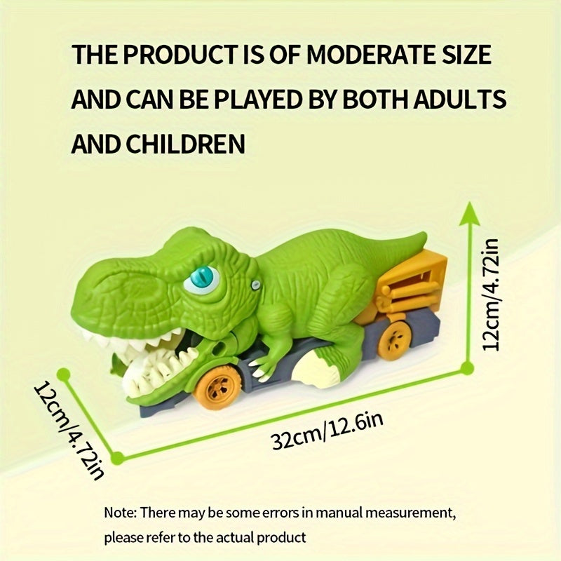 Children's Dinosaur Swallowing Car Toy Boy Ejection Alloy Transport Car