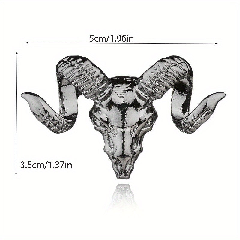 High end Male Goat Suit Brooch