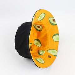 Avocado Plant Fisherman Hat Sunshade Bucket Cap