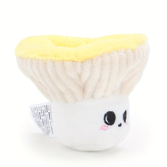Yellow Mushroom Soothing Toy for Babies
