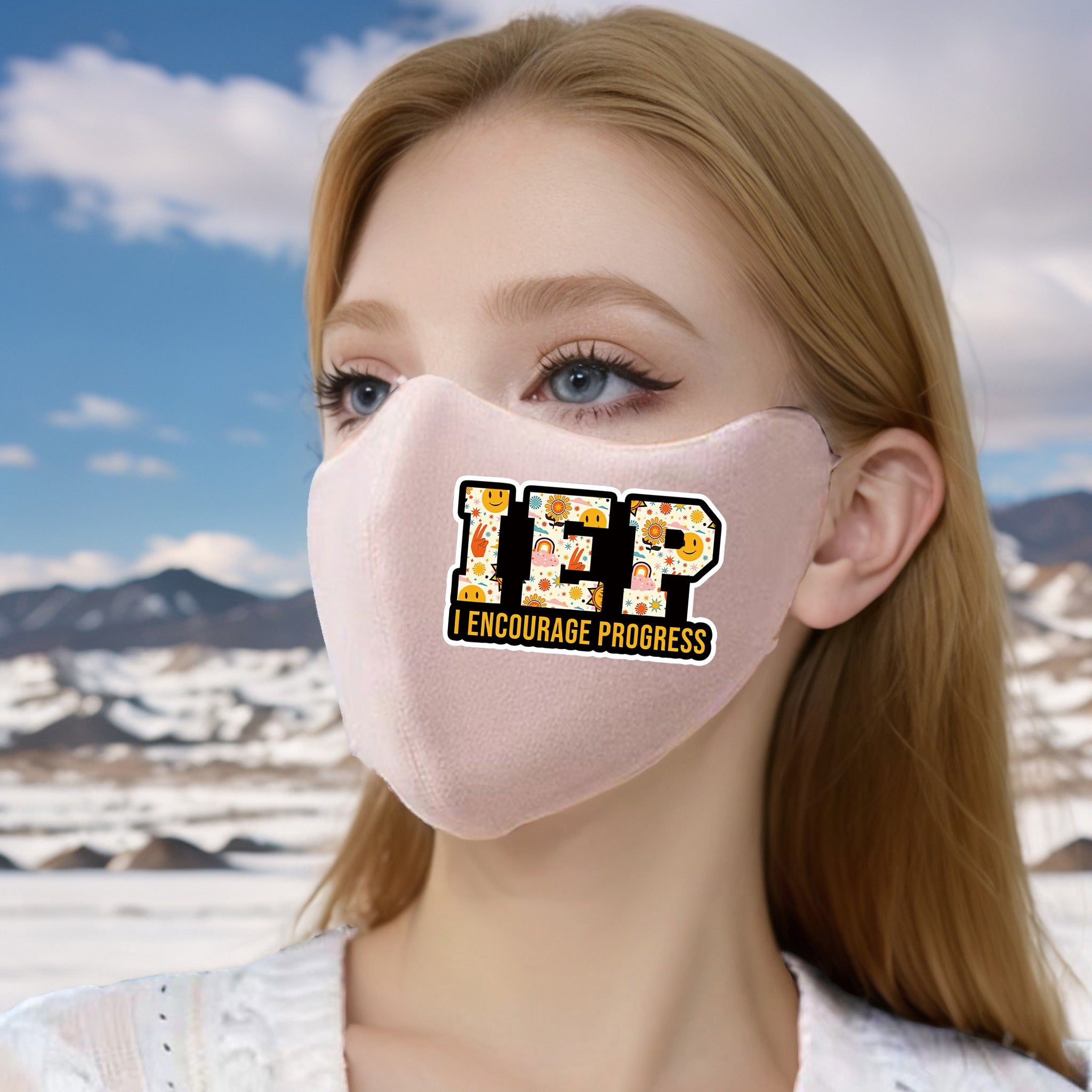 3D Printed Fleece Lined Face Mask for Men