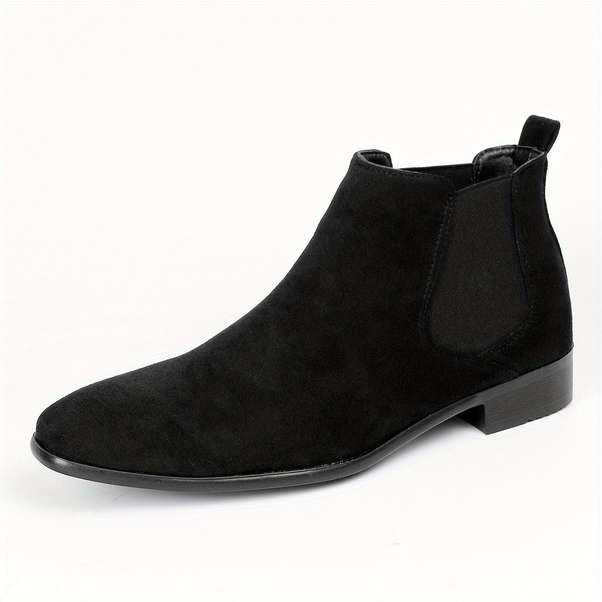 Men's Chelsea Boots Dress Casual Ankle Boots Slip On Shoes For Camping