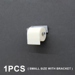 1:12 Scale Wall TP Holder with Roll & Accents for Dollhouse