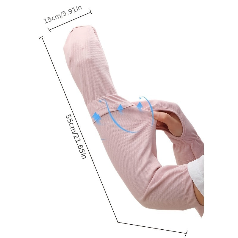 Sunscreen Ice Sleeves Loose UV Protection Cycling Gloves