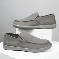 Men's Slip On Canvas Shoes Lightweight Breathable Casual Flats