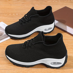 Women's Mesh Air Cushion Sports Shoes Lightweight Travel Walking Shoes