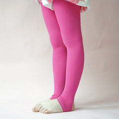 Girls Yoga Pantyhose Thin Elastic Leggings Tight