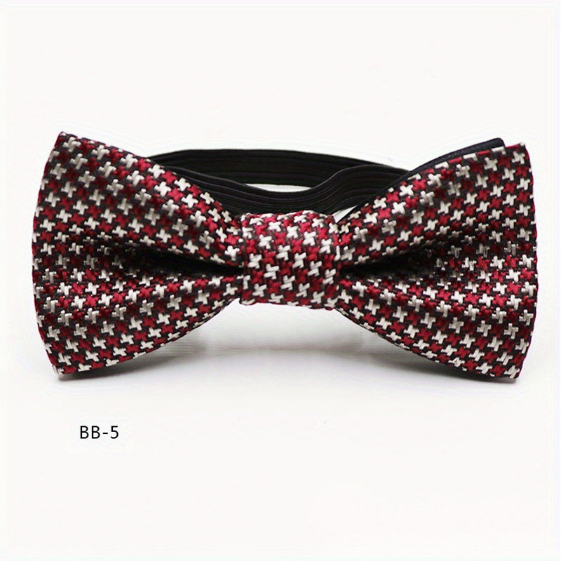 1pc Bow Ties Adjustable Tie Wedding Business Men's Accessories