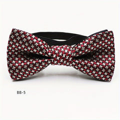 1pc Bow Ties Adjustable Tie Wedding Business Men's Accessories