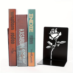 Rose Bookshelf Desktop Bookstand Light Office Student Desktop Book Stationery